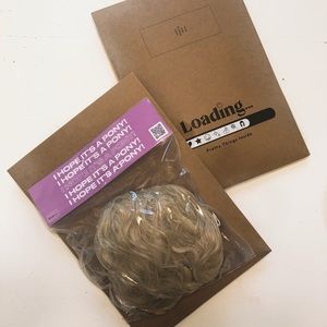 INH insert name here pony tail extensions